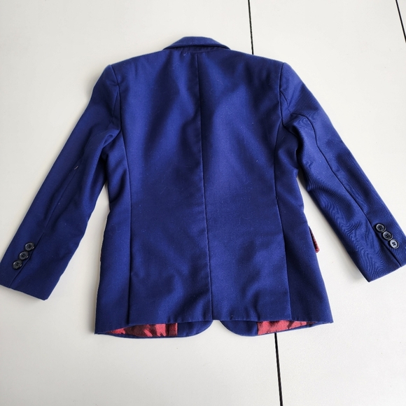 Yuan Lu Boys Blue Formal Suit Navy Blue Quality Made Pockets Sz 5 - Picture 9 of 9
